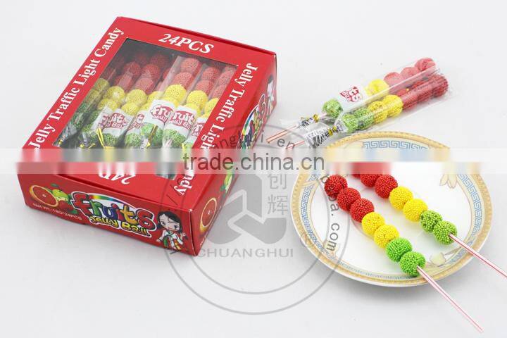 Fruits Jelly Candy Ball Traffic Light, gelatin candy