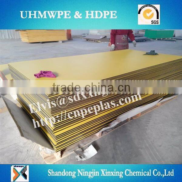 orange peel surface sheets/double color hdpe sheet/texture surface HDPE plastic sheet