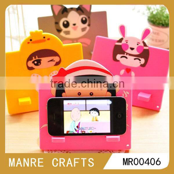 Factory wholesale cartoon cute teddy bear shape mobile phone holder