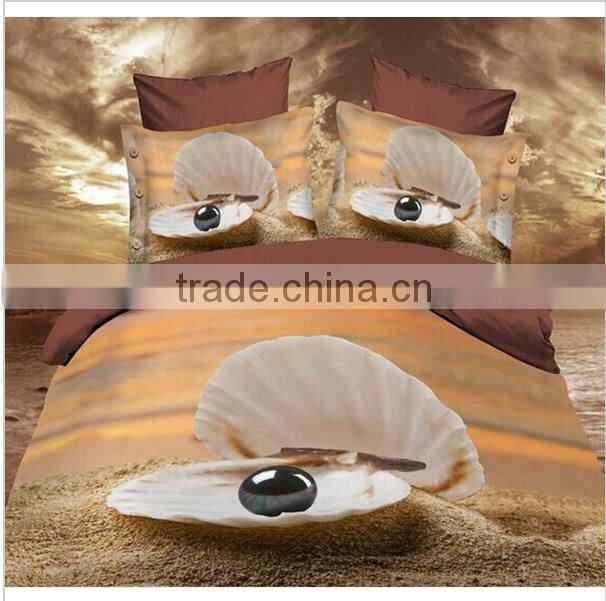 Comforter Microfiber Printed 3D bed set polyester fashion queen size kids duvet cover wholesale cheap