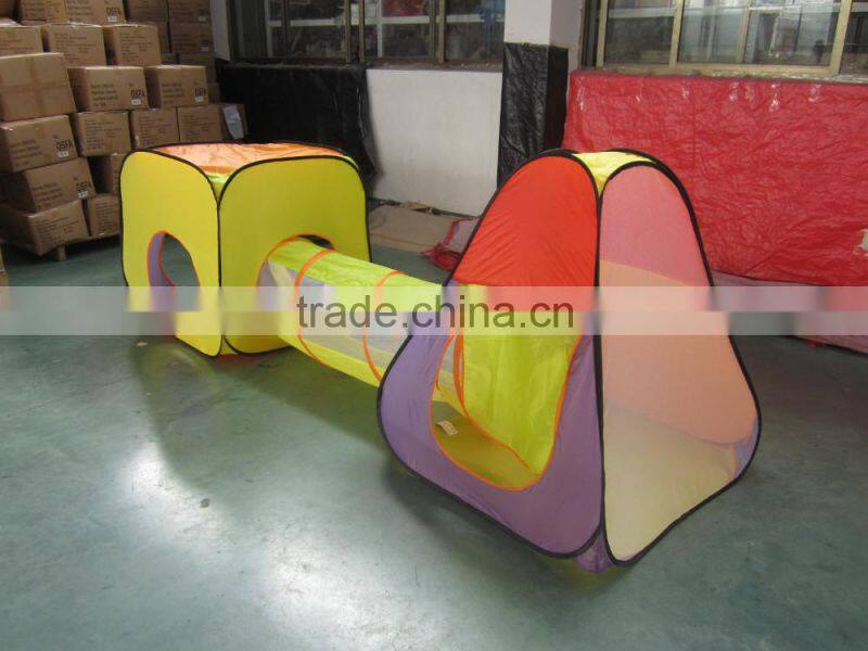 3 in 1 tents Pop up play tent and tunnel set