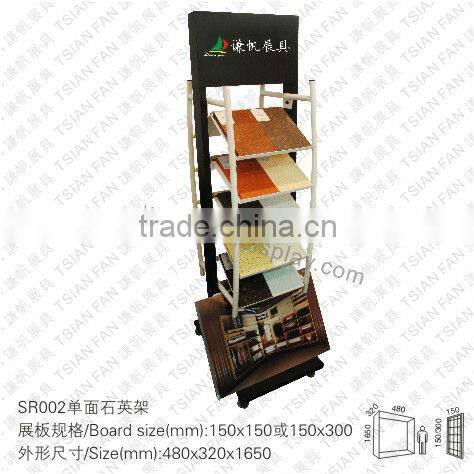 SR004 Customized Quartz Stone Display Tower for Promotion