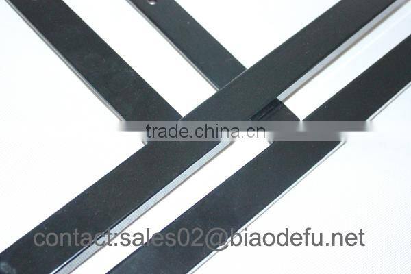 Gridwall panel metal leg