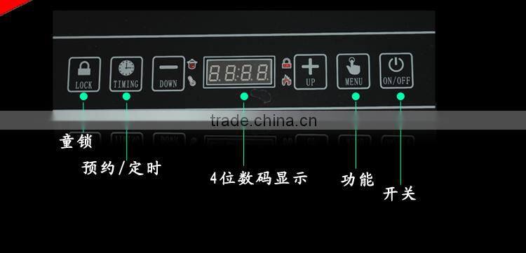 cheap 4 digits display 2 burner Magneforce induction cooker