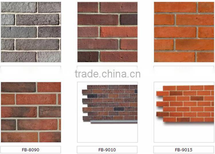 Easy install foam brick panel for wall cladding