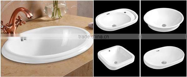 Modular European style wood rotating bathroom mirror cabinet