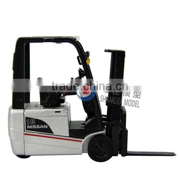 custom made die cast forklift model,diecast construction model toy,forklift toy