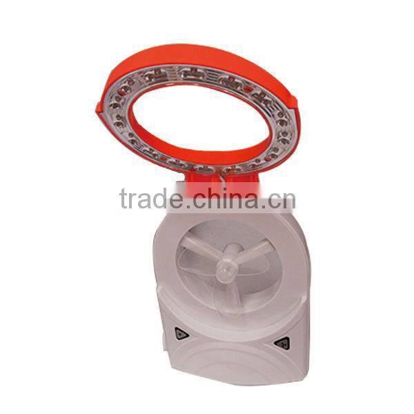 recharging two-purpose multifunctional emergency table fan