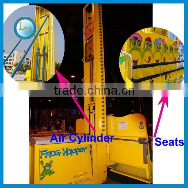 Attraction park rides Kids Rides Jumping Frog Hopper for sale