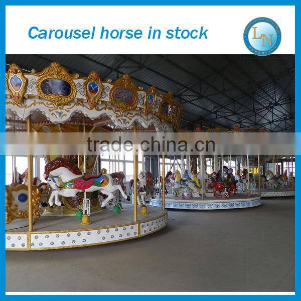 China factory amusement park kids ride small carousel indoor kids merry go round carousel for sale