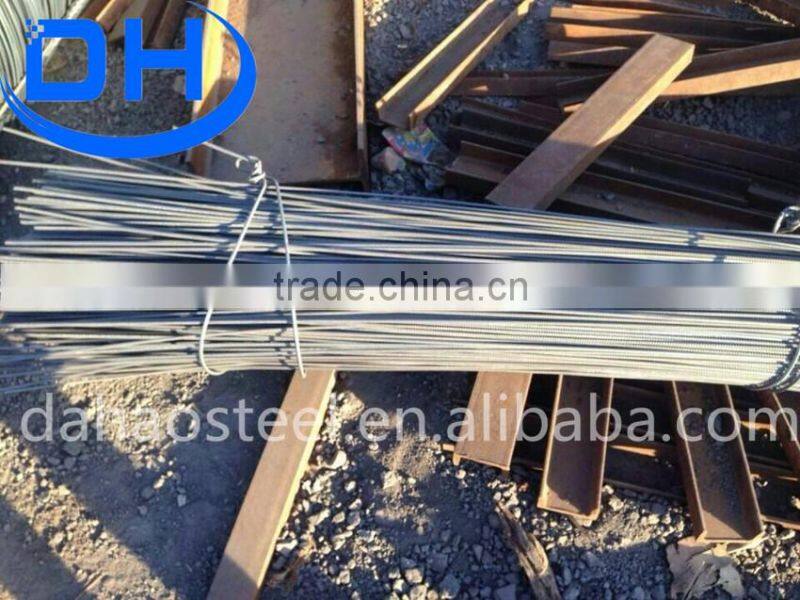 Hot Rolled HRB400 12m Steel rebar for construction in China tangshan