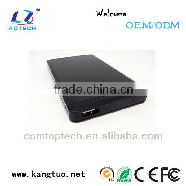 New arrival 2.5 SATA/USB2.0/3.0 custom aluminum hdd enclosure