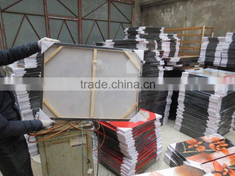 Modern Cartoon Handmade Oil Dog Painting On Canvas For Decor