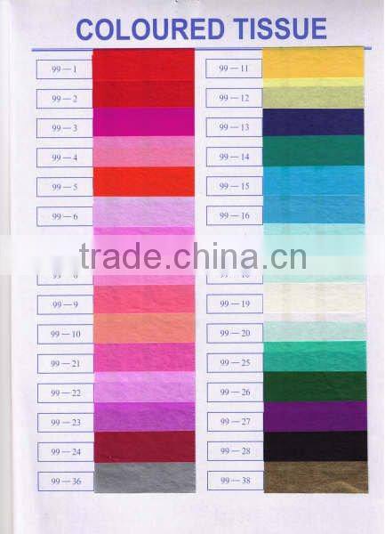 Gift Wrapping color tissue paper