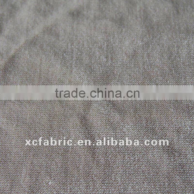 polyester twill warp knitting sofa fabric