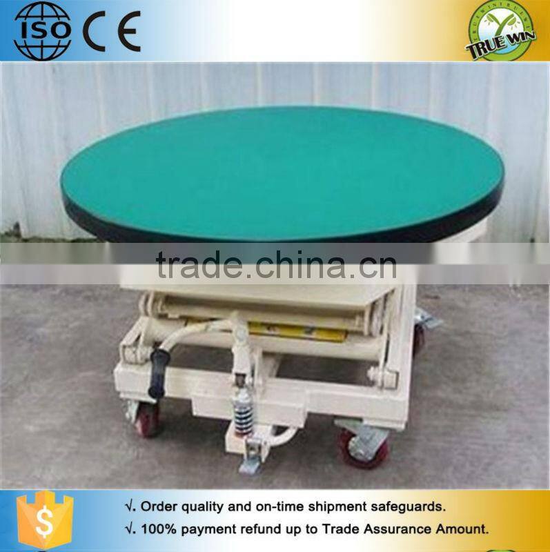 China Supplier Four Wheel Mobile Scissor Lift