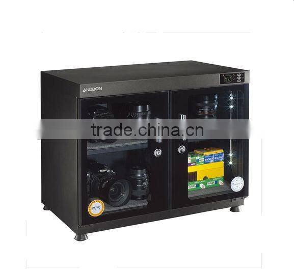 Camera storage dry box moisture-proof cabinets dry box for protecting camera lens from getting molds with lcd display