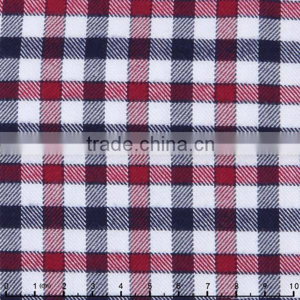 James Cotton-Tencel Herringbone Shirting Fabric, Flannel/Two-side Brushing Check/Plaid Fabric series one