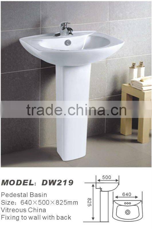 New design colored wash basin for bathroom9828G(1)