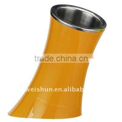 Stainless steel double wall ice bucket