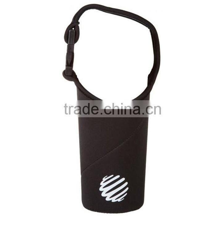 popular 2015 hot sell neoprene cup Sleeve custom neoprene sleeve cup sleeve with handle