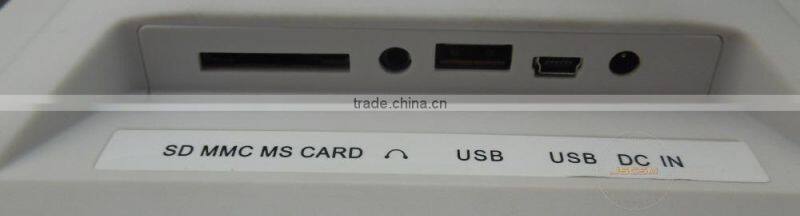 Factory supply 10inch acrylic digital ad display support 1080p video for retail shelf advertising