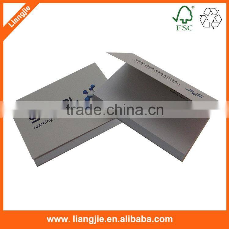Sticky memo pad block paper