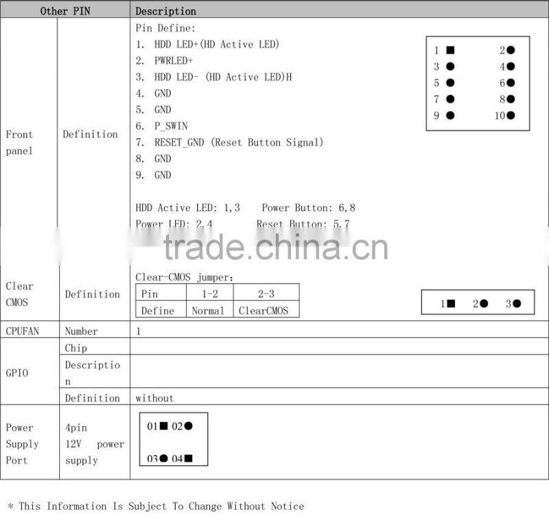Realan new table mini pc LR-240Q mini itx barebone computer with LR-E240TN motherboard