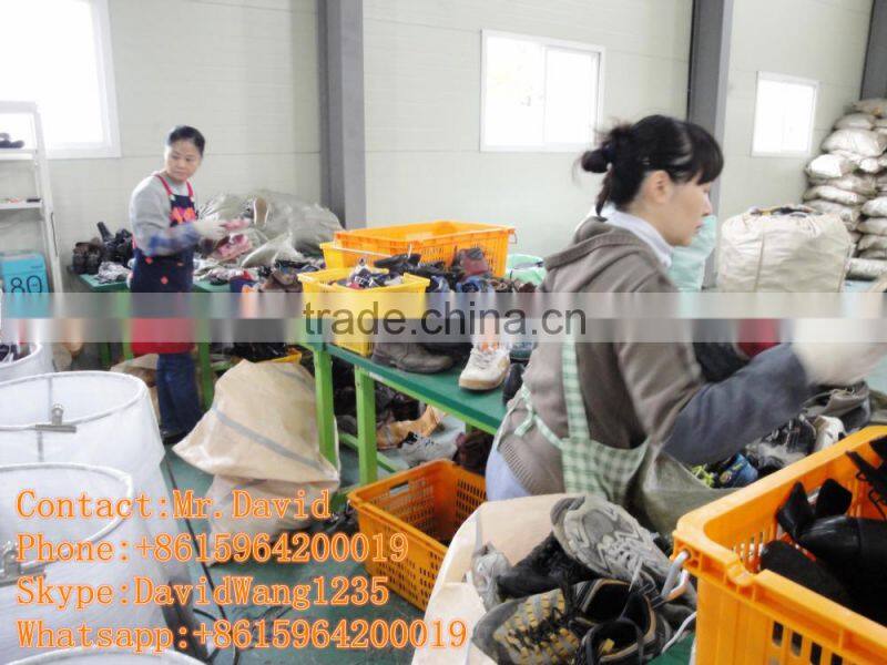 2015 New Arrival Cream Original Second Hand Used Shoes for Sale Cheap Price