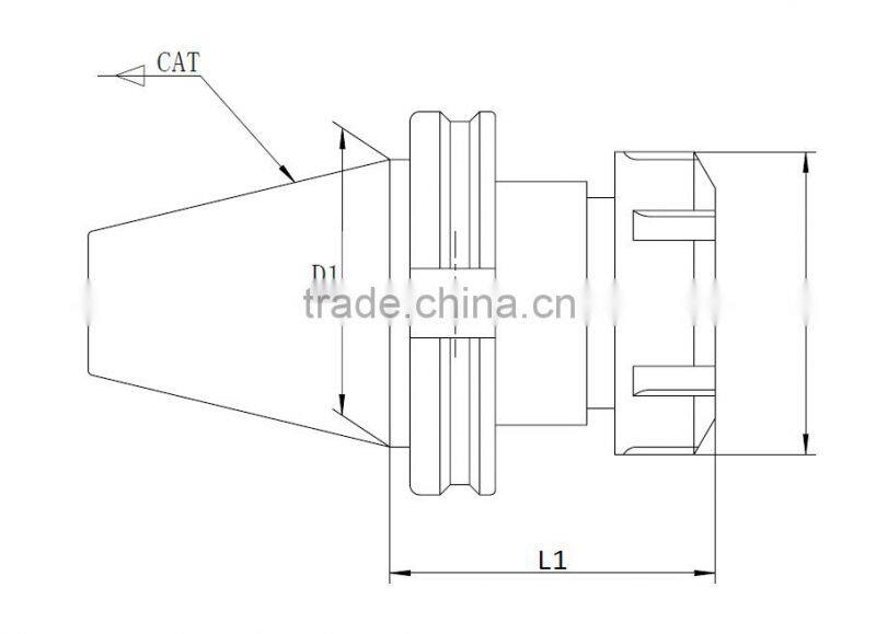 CAT40 millling chuck