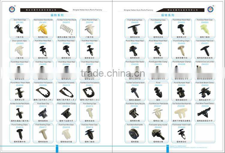 From China Manufacturer and standard auto clip,pp auto clip
