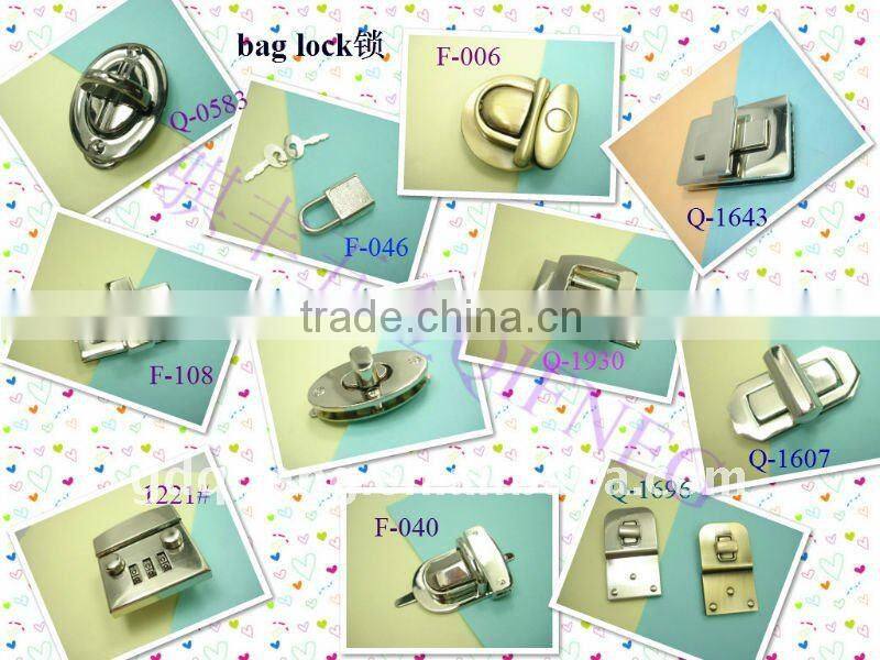 2012 qifeng fashion small lock for boxes, wallet q-2360