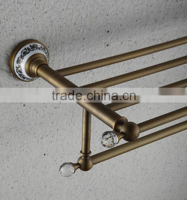 Antique Bronze Single Towel Rail Towel Bar ,Bathroom Towel Shelf ,Wall Mount Towel Rack