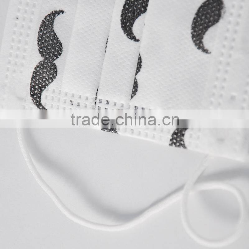 food industry disposable printed paper face mask