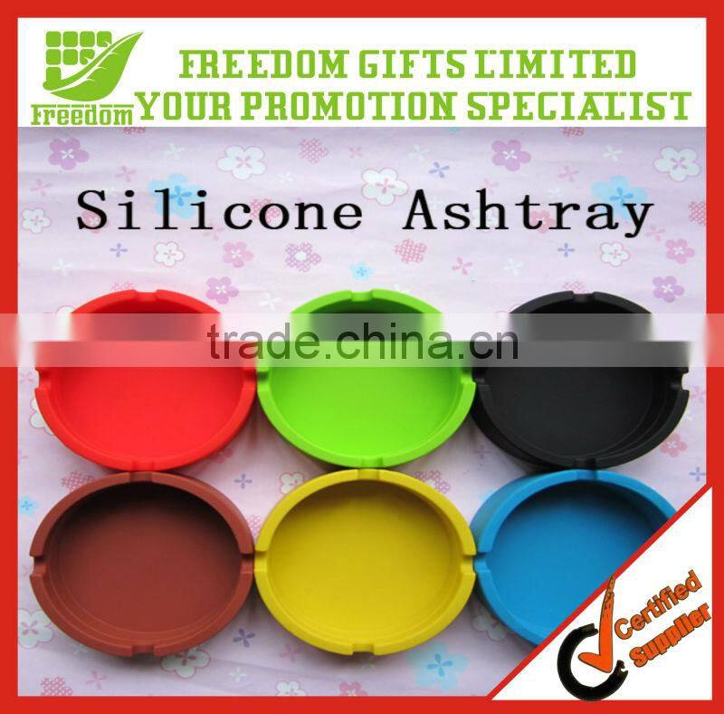 Most Popular Logo Printed Silicone Ashtray