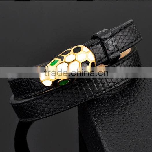 Wholesale Products Snake Leather Bracelet for women and men