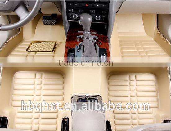 Full set Microfiber leather car MATS