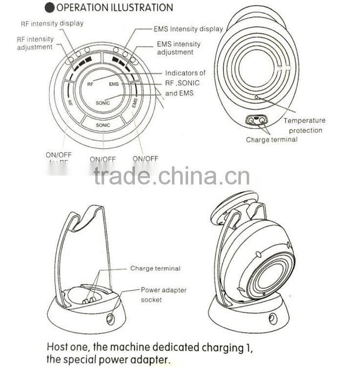 mini home use cavitation vacuum rf for slim waist arms thigh