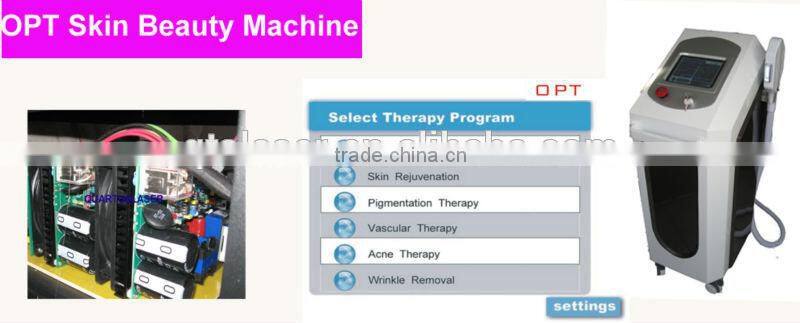 whole body hair removal machine/OPT SHR ipl beauty equipment