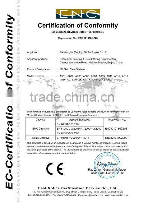 Portable Intense Pulsed Light IPL Acne/Hair Removal Device