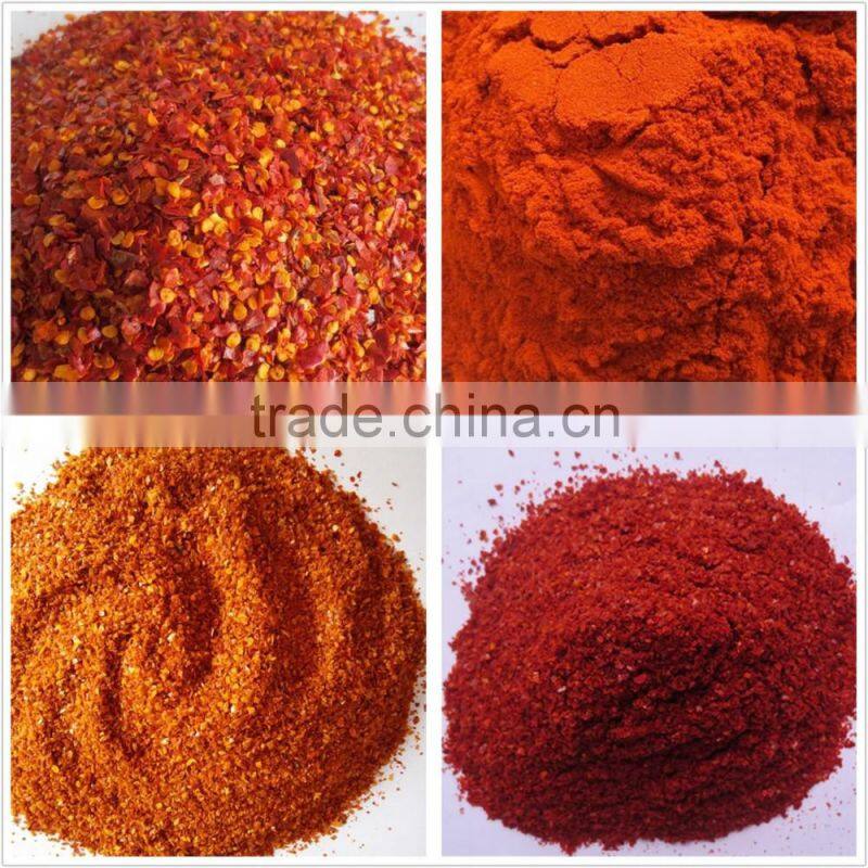 China Top 8 manufacturer Exporter supplying No Aflatoxin, No Sudan Ex.Hot chilli crushed , Chilli flakes, Chilli Granulues