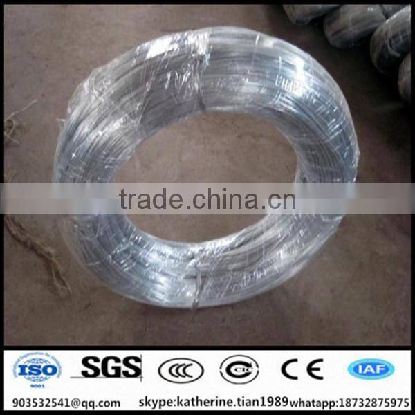 low price electro BWG22 galvanized iron wire binding wire