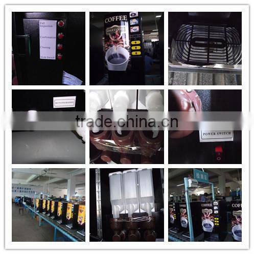 (7hot, 7chilled) Hot sale Commercial coffee vending machine (F306-GX)