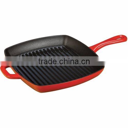 Cast Iron Cookware Mini Enamel Hot Soup Pots With Decal