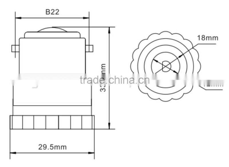 SG-AD-B22-E12HB socket