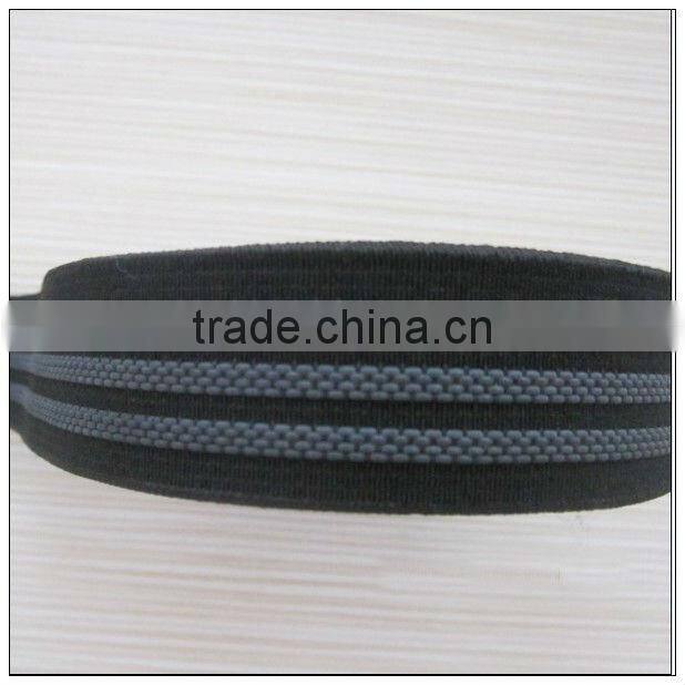 Twill elastic crepe bandage with blue lines for underwear