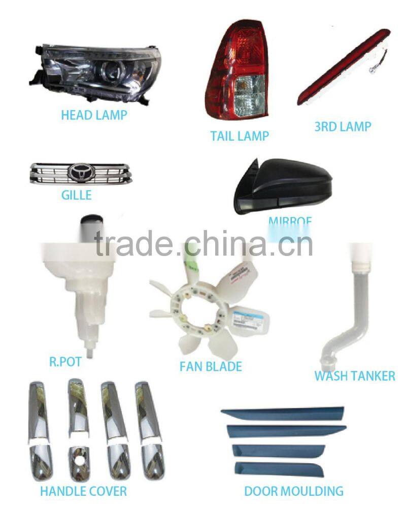 Auto Parts Car Mirror Side Mirror for 2015 2016 Toyota REVO Hilux Vigo