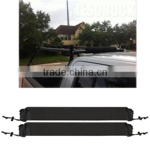 Black Roof Rack Pad Surfboard Rack Soft Rack Pad Soft Roof Rack