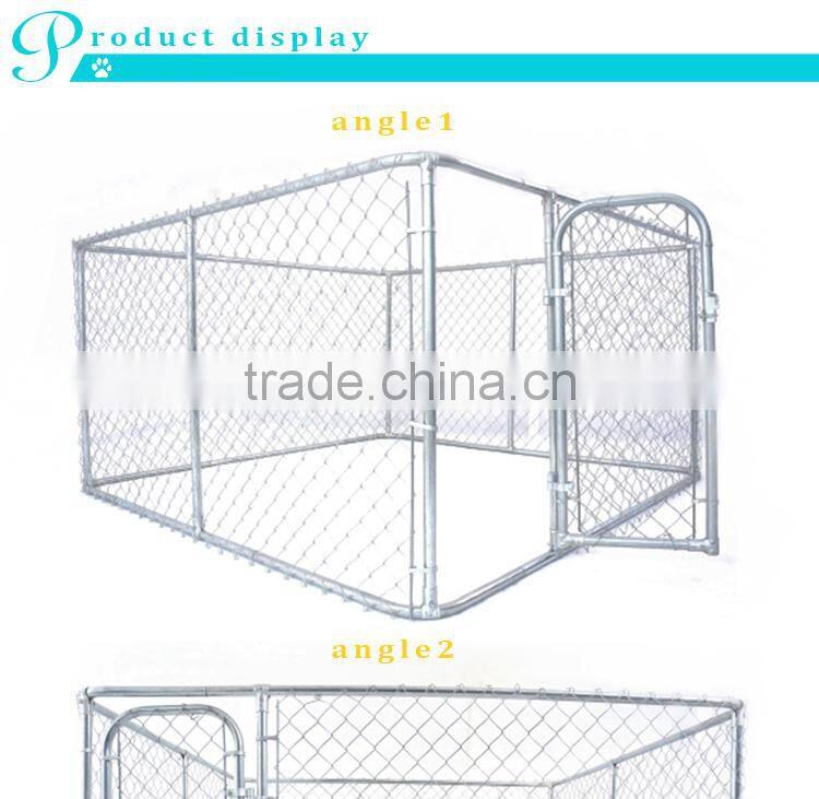 10x10x6 foot classic galvanized large outdoor dog fence dog kennel