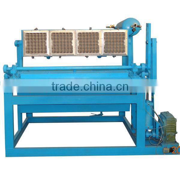 Small Recycling Paper Tray Making Machine Egg Box production line